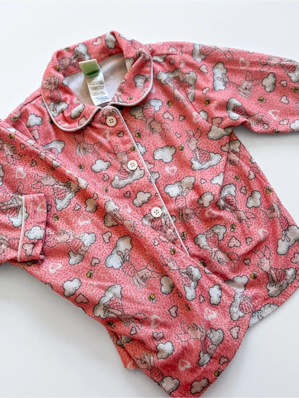 Y2K Disney Baby Winnie the Pooh Piglet Pyjama Set